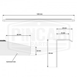 Side rail acier noir OCCASION