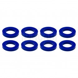 8 Rondelles bleues de protection pour pied