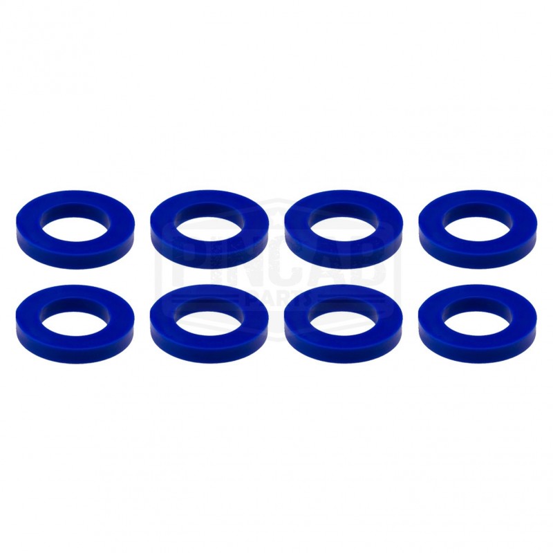 8 Rondelles bleues de protection pour pied
