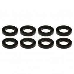 8 Rondelles noires de protection pour pied