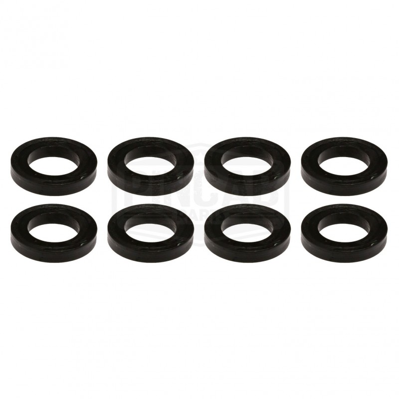 8 Rondelles noires de protection pour pied