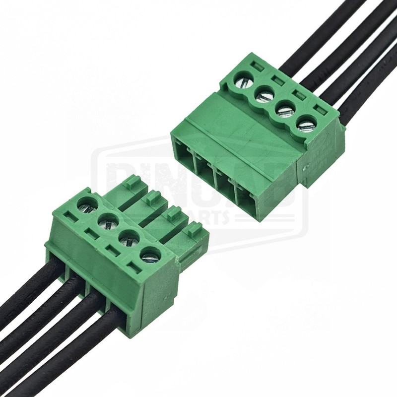 OliRC Lot De 4 Adaptateurs EC2 Femelle Vers T-Plug Mâle Style Deans – Pour Connecter Batterie T-Plug à ESC/chargeur EC2 – RC Voitures, Avions, Bateaux