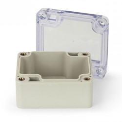 Boite électrique transparente 64 x 58 x 35 mm étanche IP65