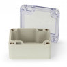 Boite électrique transparente 64 x 58 x 35 mm étanche IP65