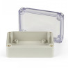 Boite électrique transparente 83 x 58 x 33 mm étanche IP65
