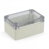 Boite électrique transparente 100 x 68 x 50 mm étanche IP65