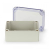 Boite électrique transparente 100 x 68 x 50 mm étanche IP65
