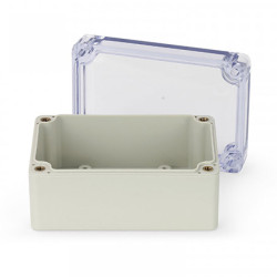 Boite électrique transparente 115 x 90 x 22 mm étanche IP65