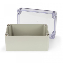 Boite électrique transparente 160 x 110 x 90  mm étanche IP65