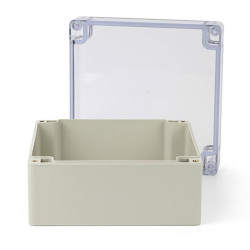Boite électrique transparente 160 x 160 x 90  mm étanche IP65