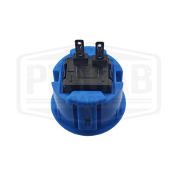 Bouton Baolian 24mm bleu