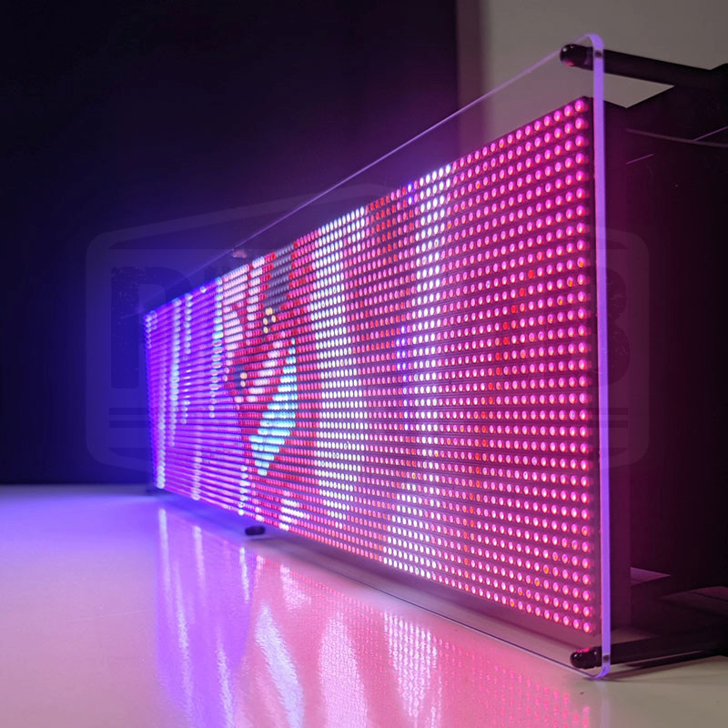 Frame kit RPI2DMD P5 SMD3528 plexi transparent