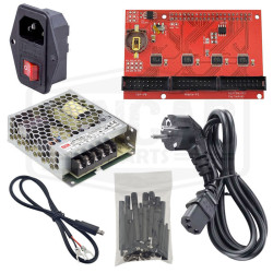 Frame kit RPI2DMD P5 SMD3528 plexi transparent