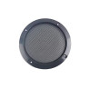 Grille haut parleur 12 cm noire mat