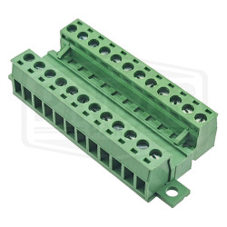 Connecteurs 12 broches à vis avec fixation 5.08mm