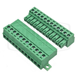 Connecteurs 12 broches à vis avec fixation 3.81mm