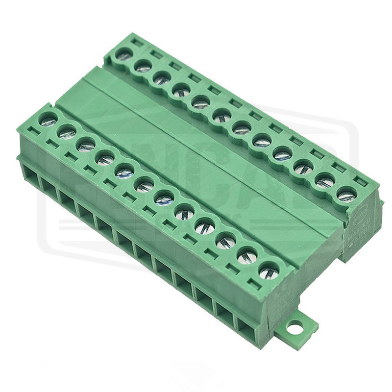 Connecteurs 12 broches à vis avec fixation 3.81mm