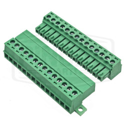 Connecteurs 14 broches à vis avec fixation 3.81mm