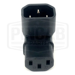Adaptateur C14 vers C13 coudé 90° vers le haut
