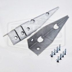 4 Protections de caisse de flipper ou pincab en métal