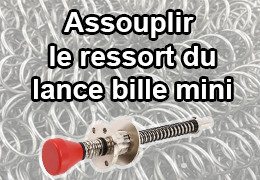 Comment assouplir un mini lance-bille